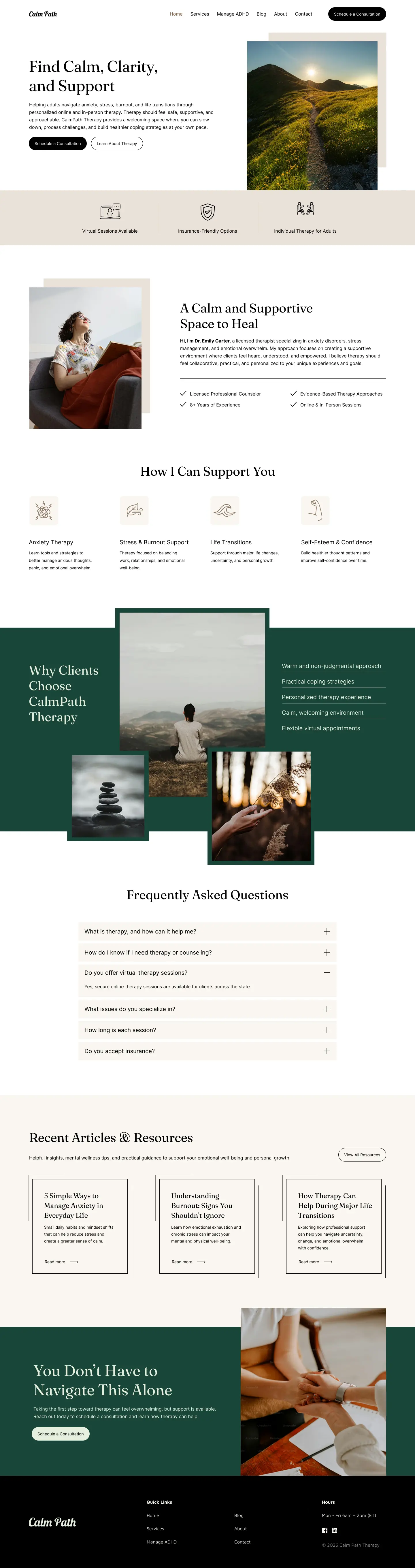 Calm Path Therapy